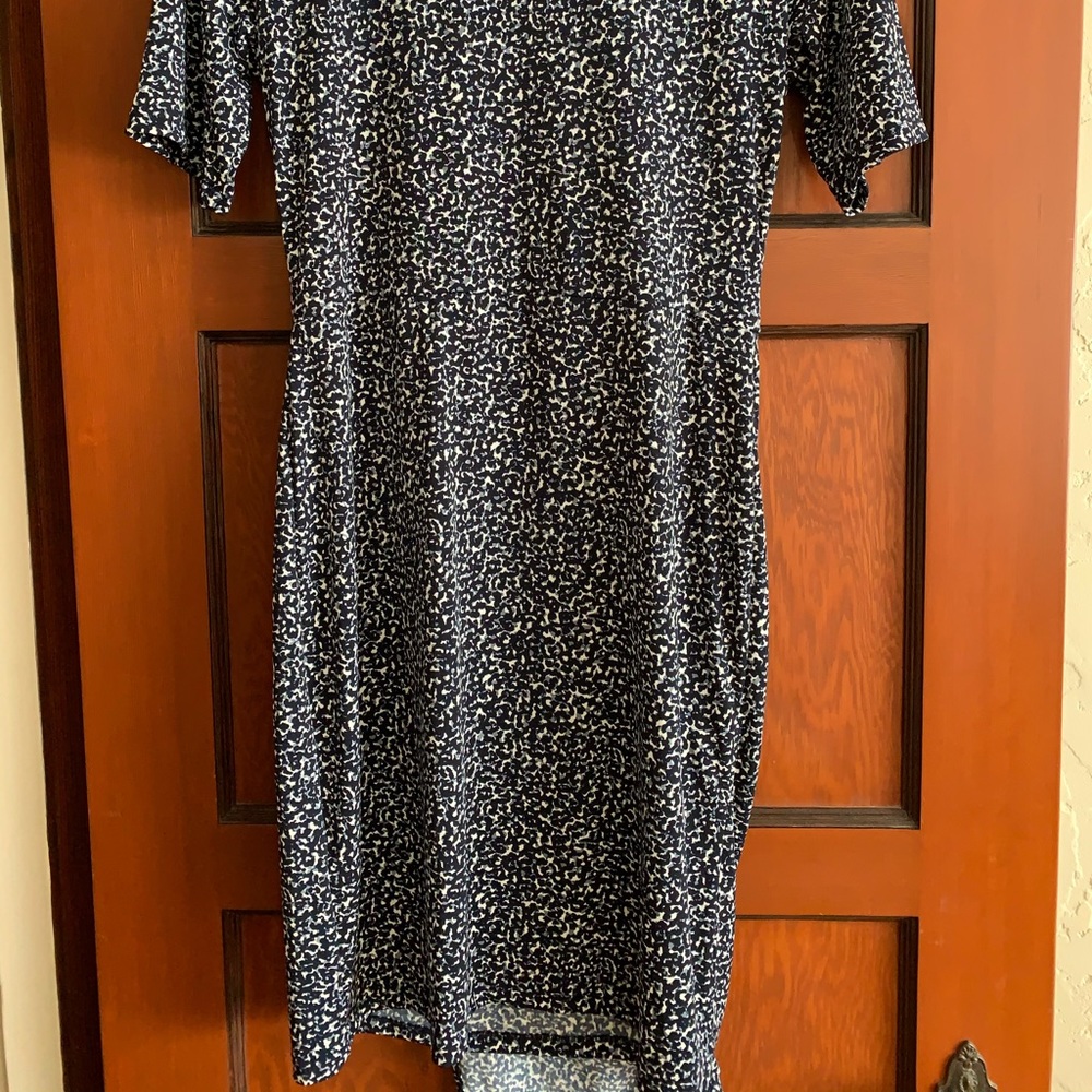 NEW Banana Republic Print Wrap Dress - Picture 2 of 5